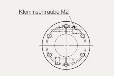Abmessungen Lamellenkupplung Servoflex SFM SS-B