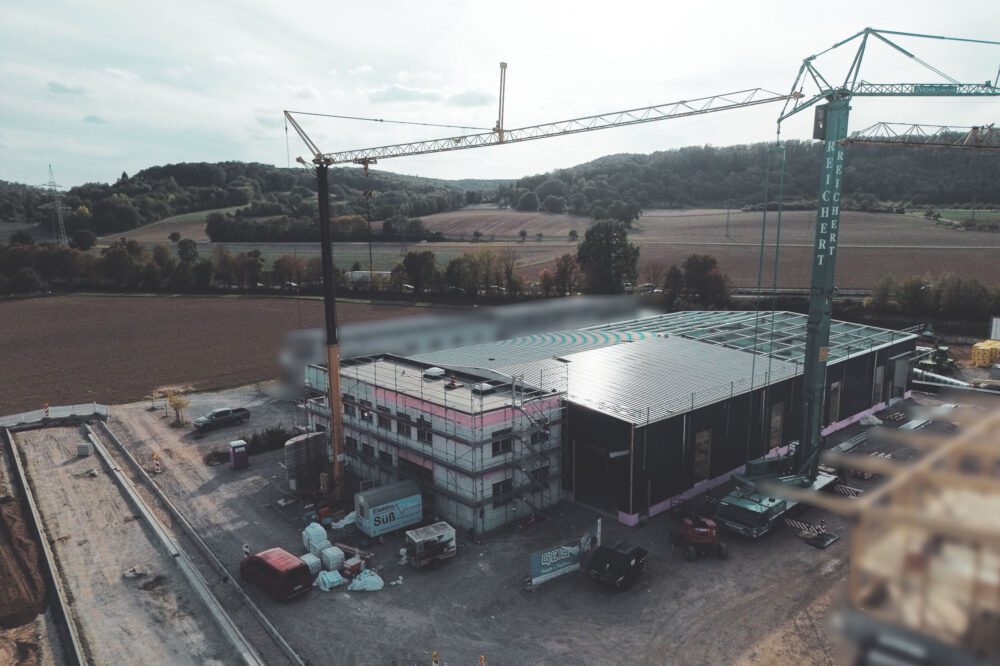Progress on New Building 1