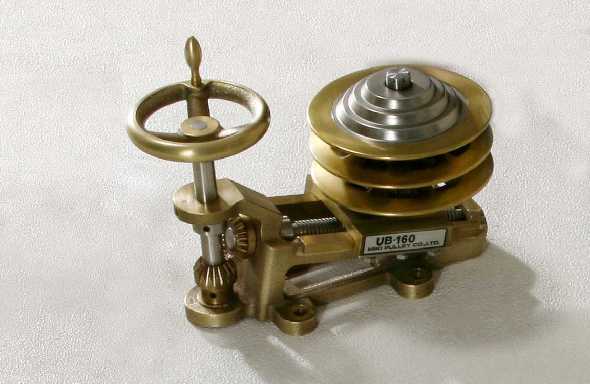 Pulley with handwheel model UL by Miki Pulley