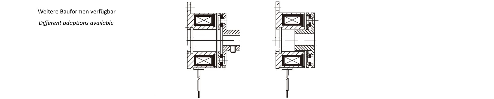 Further designs for Electromagnetic clutch 112