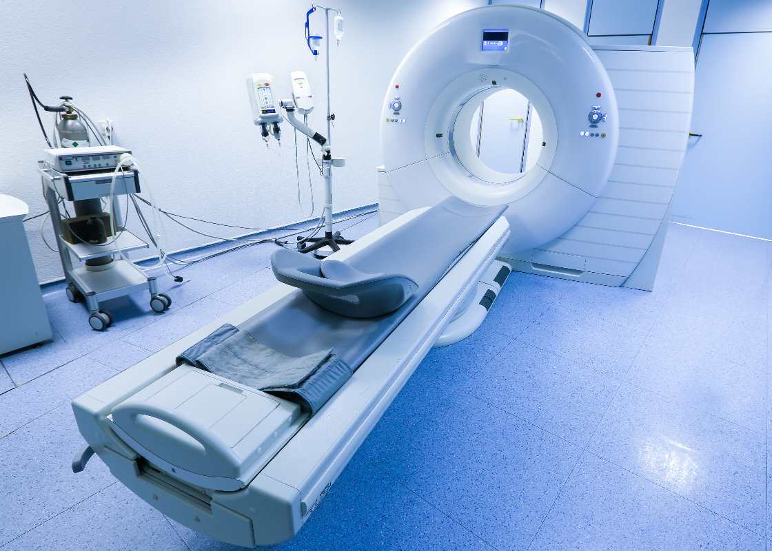 Computed Tomography Scanner in Hospital Laboratory