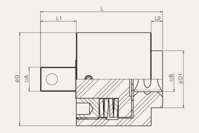 Dimensions Torque Limiter DMB