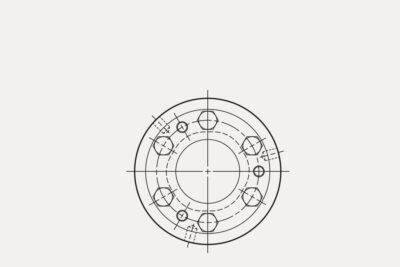 Abmessungen Lamellenkupplung Servoflex SFF DS-K