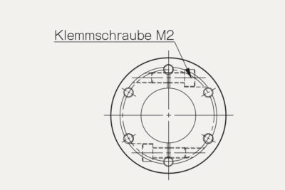 Abmessungen Lamellenkupplung Servoflex SFF SS-B