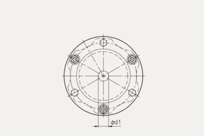 Dimensions dics pack coupling Servoflex SFH G