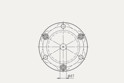 Dimensions dics pack coupling Servoflex SFH S