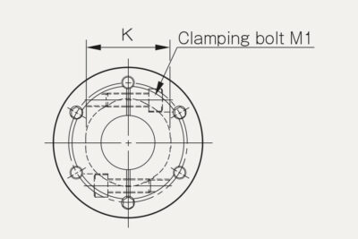 Dimensions Dics pack coupling Servoflex SFM SS-B