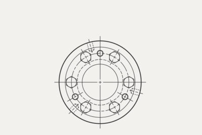 Abmessungen Lamellenkupplung Servoflex SFM SS-K