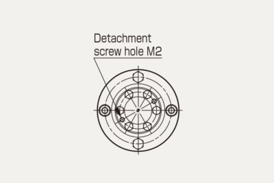 Dimensions Servoflex SFS S-M Disc pack coupling