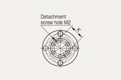 Dimensions Servoflex SFS S-M Disc pack coupling
