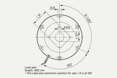 Dimensions Safety Brakes BXR