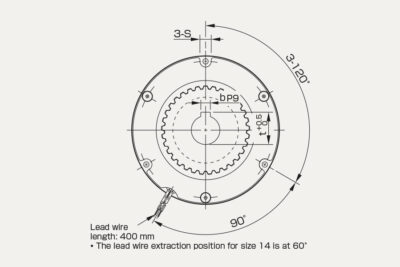 Dimensions Safety Brakes BXR