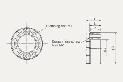 Dimensions Clamping set PSL G