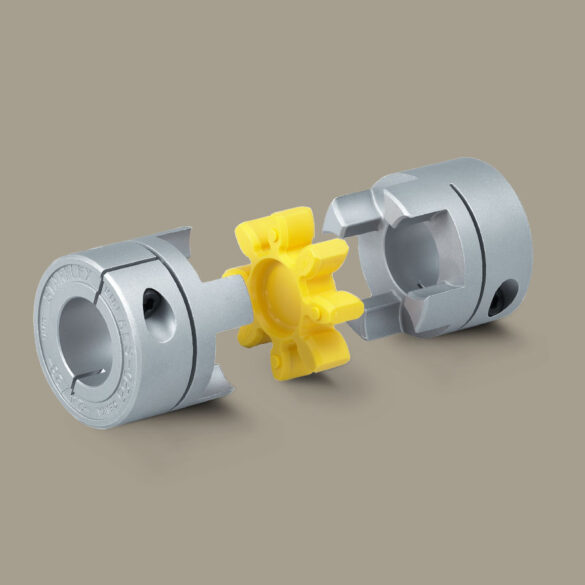 Jaw coupling ALS B with clamping hub by Miki Pulley