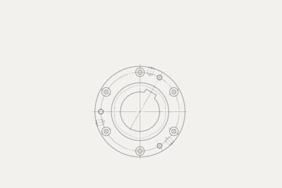 Dimensions Servoflex SFU DS Disc pack coupling