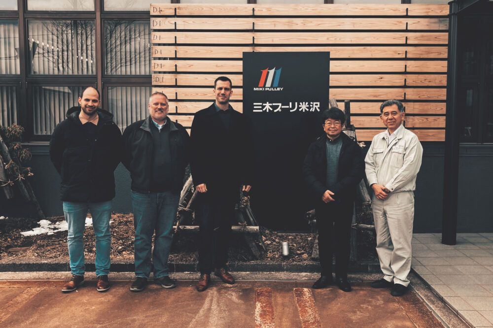 Miki Pulley Europe zu Besuch bei Miki Pulley in Japan