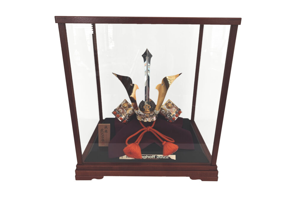 Skulptur eines japanischen Künstlers